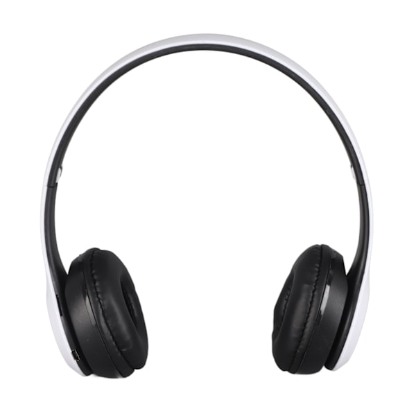 P47 Bluetooth Headset Multifunktionel Dyb Bas Støjreducerende Foldbart Trådløst Sportheadset til Hjemmekontor Rejser Hvid