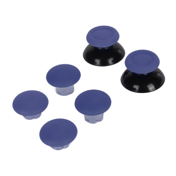 Thumb Grip 8 i 1 multifunktionell 3D-fjärravkänning tumstickslock med 2st Thumb Stick Base för PS5 Controller Blue