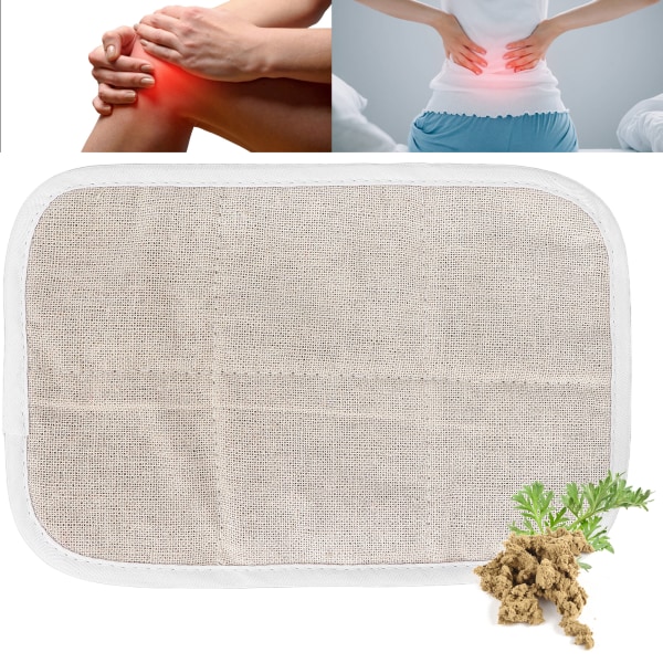 Wormwood Moxibustion Bag Pack Bomull og lin Hot Compress Moxa Therapy Pad for midje- og knebeskyttere