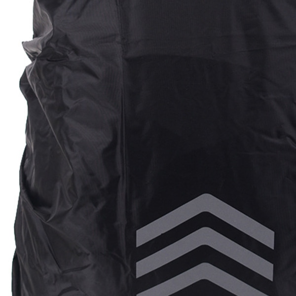 Ryggsäck Cover Vattentätt Lätt reflekterande Oxford-tyg Cover Black Arrow XL 60 till 70 liter