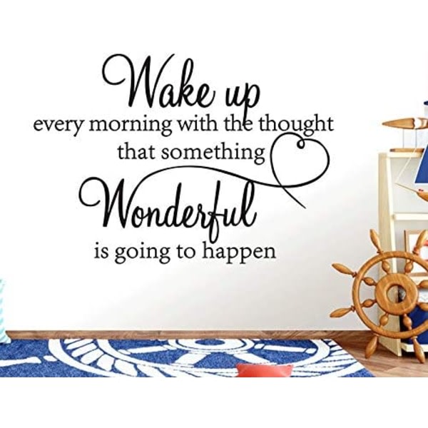 Vakna hver morgon med tanken på noe fantastisk