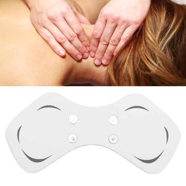 Erstatningsmassagepude Selvklæbende genanvendelig elektronisk cervikal massageplaster til skulderhals