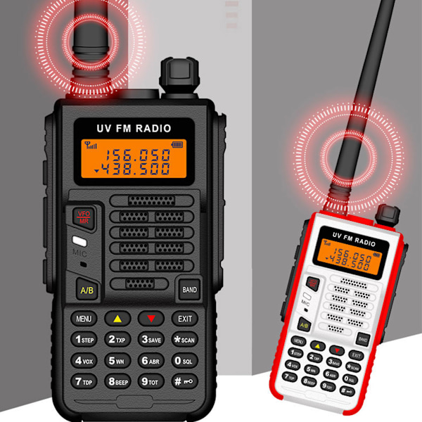 1/2/3 Hög Effekt -X5 Plus för säker och stabil kommunikation svart röd black red 1Set