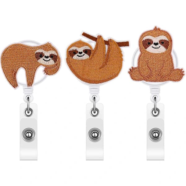 3-pack Sengångare Märkeshållare, Söt Filtmärkeshållare