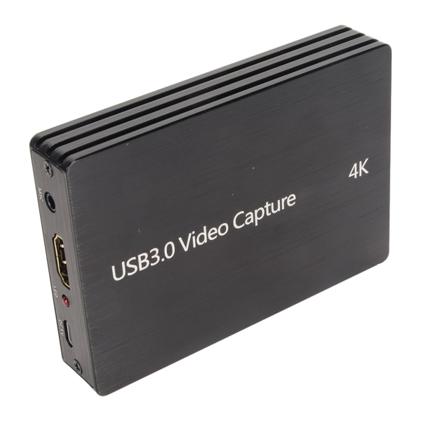 4K 60fps HD Multimedia Interface til USB3.0 Game Video Capture Card 1080p Capture Card med mikrofoninput lydoutput