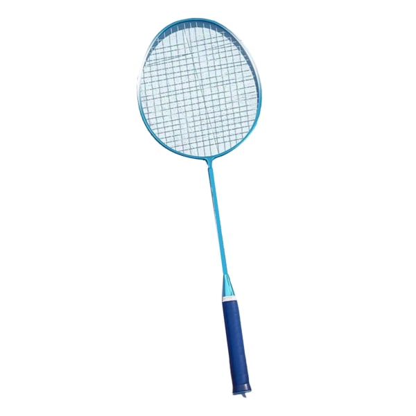 2 STK badmintonracketsett for utendørs bakgårdsspill Lette badmintonracketer med skyttelballer bæreveske for voksne og tenåringer Himmelblå