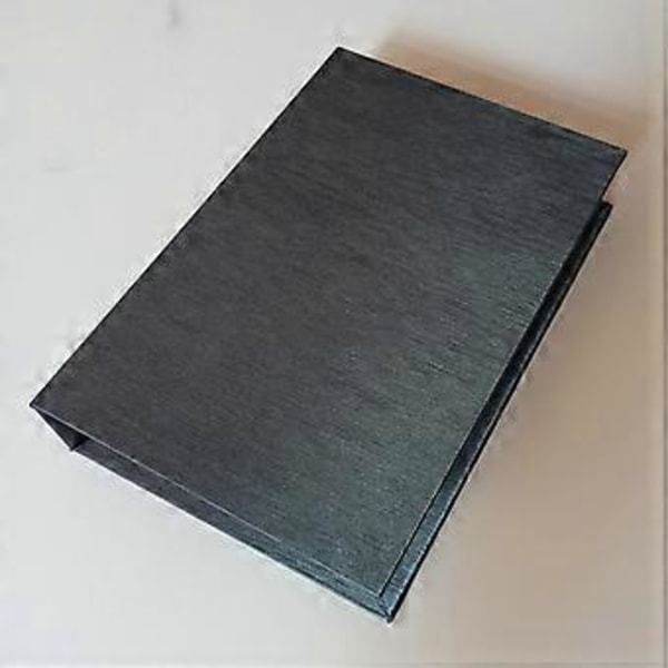 Stackbok Full Cover Tygprover Kort Hållare Textilmaterial Bindande Ärm Provbit Stackbok Vik Display Pärm