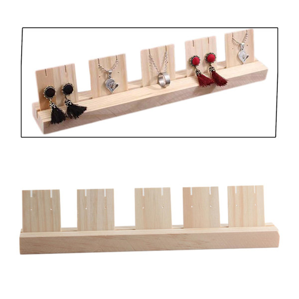 1/2/3 Örhänge Display Stativ Stor Kapacitet för Retail Display Stor 1 plats 22cm Large 1 slot 22cm 1Set