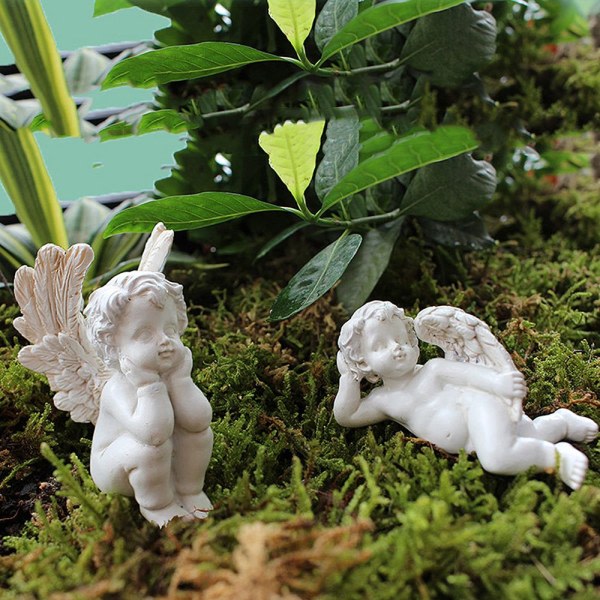 5 stk Angel Plug-in Blomstersett Plugin Microscape Statue