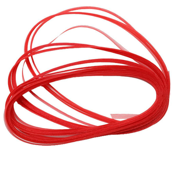 1/2/3/5 Crinoline Hästhårsfläta DIY-hantverk för Hattar Röd Red 1Set