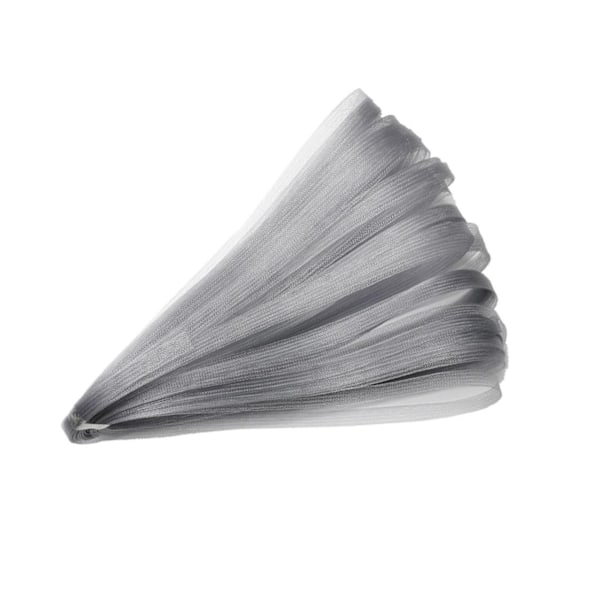 1/2/3/5 Crinoline Hästhårsfläta DIY-hantverk för Hattar Ljusblå Grå Light Blue Grey 2Set