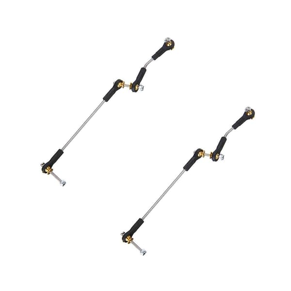 2 Sæt Styrestang Servo Link Stang Styretøjsforbindelse Til C14 C24 C34 B1 B14 B24 B16 B36 1/16 Rc Bil