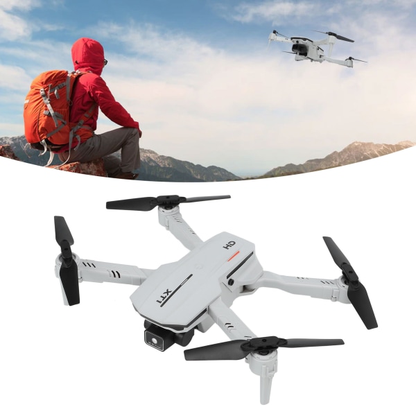 XT1 Automatisk Drone Dual 4K HD Luftfotografering Quadcopter for Barn Voksne Trippelt batteri