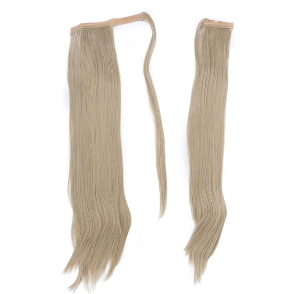 Kvinder langt lige hår forlængelse hestehale paryk klip i hestehale falsk hår stykke Styling 03#