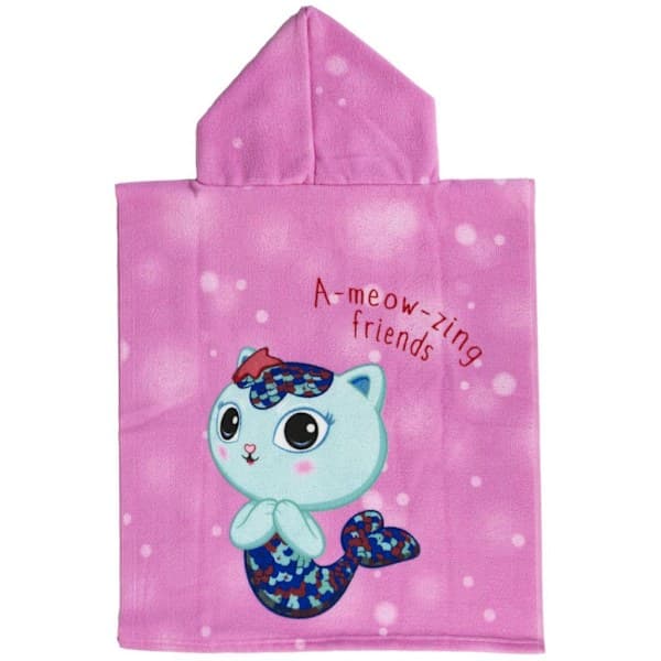 Gabby's Dollhouse rantapyyheponcho 50x115 cm