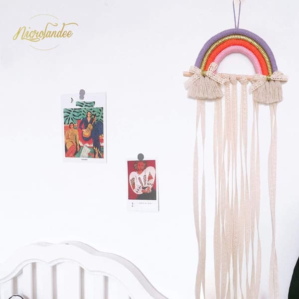 Regnbue hårklipp-holder hengende