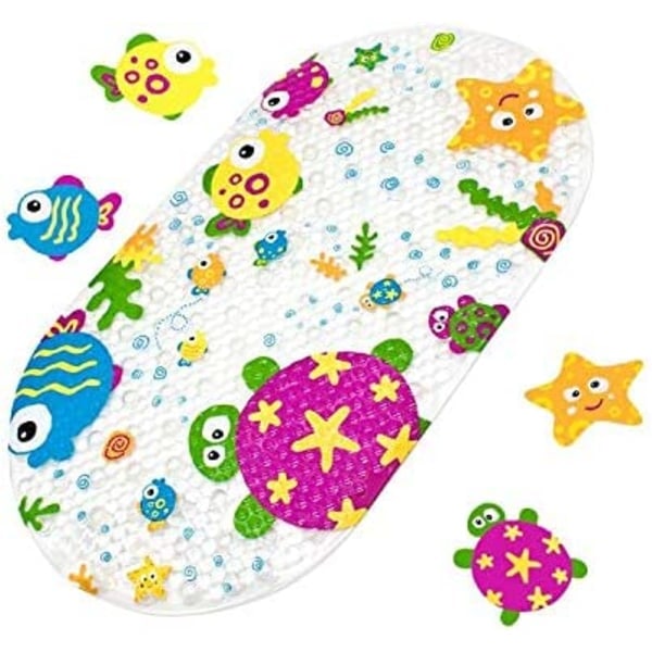 Badmatta Baby Ocean Dammsugare Plast Halkfri