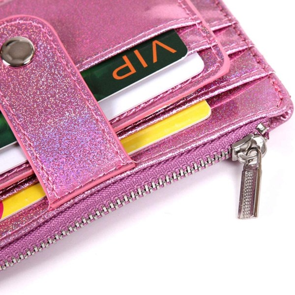 Glitter Girl liten plånbok RFID-blockerande myntväska