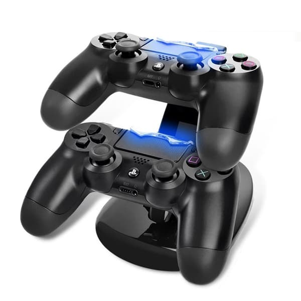 PS5 Ladestation Oplader Controller Håndkontrol Playstation