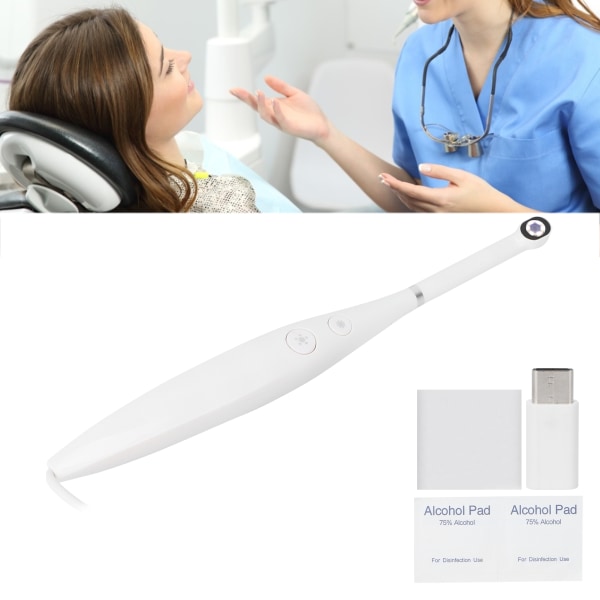 USB HighDefinition Dental Endoscope Vandtæt Bærbart Oral Camera Inspektion Mundpleje