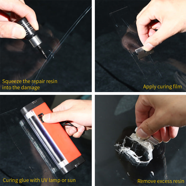Vindruta Glas Nano Reparation Flytande Bil Fönster Telefon Reparation A3