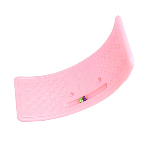 Kids Rocker Board Keinulauta PE 60kg Kantava fyysinen harjoittelu Lasten tasapainolelu lapsille taaperoille Pinkki