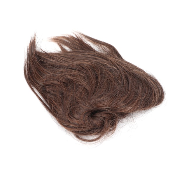 Rodet hårbolle paryk Elastisk hårbånd Fluffy Stilfuldt pjusket hestehale hårstykke til kvinder piger# Q17-M2/30