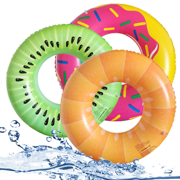 3st oppblåsbara poolflottor for barn Vuxna, roliga simringar for poolfestdekorationer