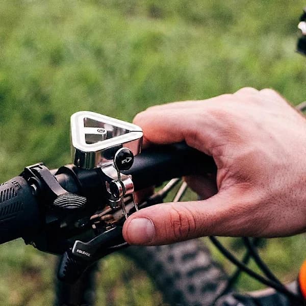 N+1 Maastopyöräkello Universal Triangle Copper Bell Ei määritelty Clip Ring Musta