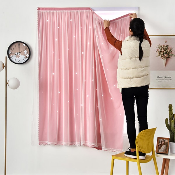 1,2x1,8m selvklæbende bærbare mørklægningsgardiner Let at installere soveværelsesvindue
