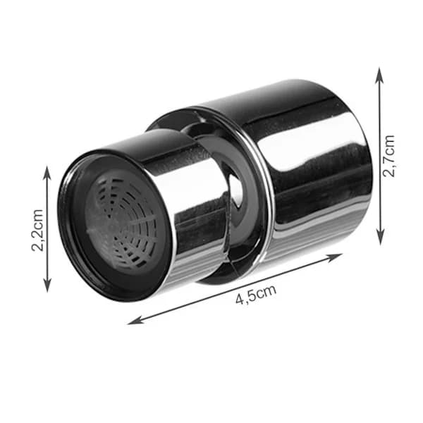 Hanehoved - 360° Roterende Vandadapter 40