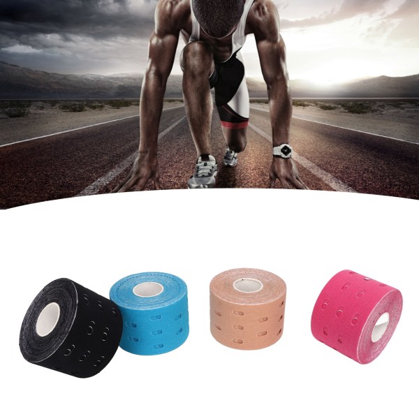 4 stk Kinesiologitape Vandtæt elastisk åndbar Komfortabel atletisk kropstape til sportsfitness