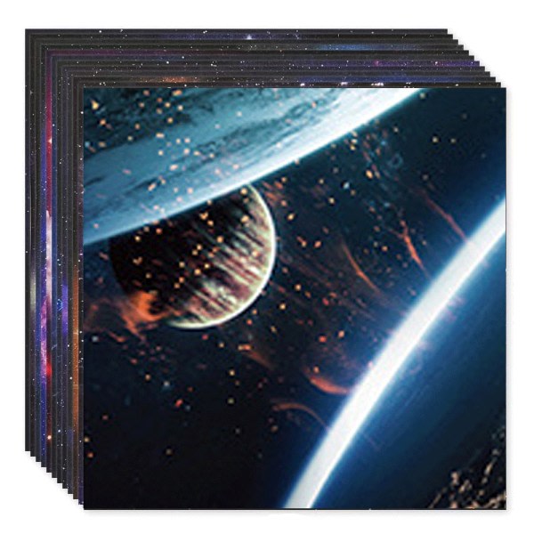 Starry Sky Scrapbook Paper Pad 6x6 tum, monipuolinen mönster, 150 st DIY Dekorativt Cardmaking Craft Paper