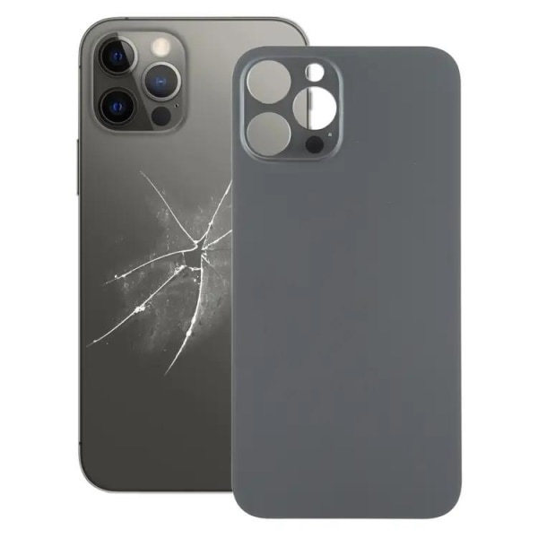 iPhone 12 Pro Max Bakstycke - Svart