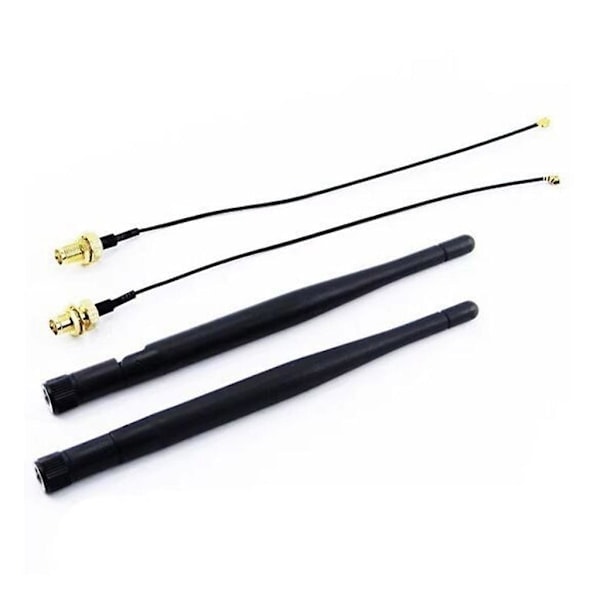2 st starka 3dB-antenner för Banana Pi, ökar WiFi-signalstyrkan