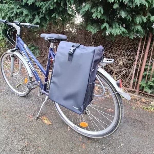 Cykeltaske / Cykelopbevaring - Fastgøres på bagagebæreren