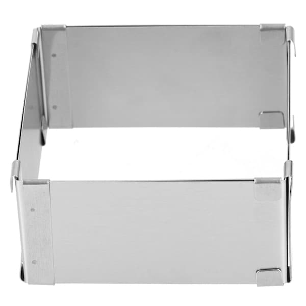 Stainless Steel Square Mousse Ring Adjustable Cake Mold DIY Baking Tool 10 to 18cm
