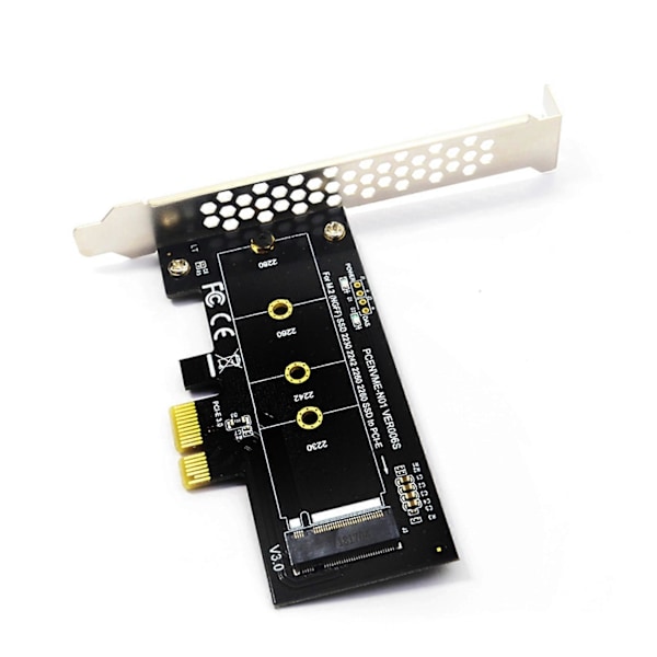 2X PCIE till M2 Adapter PCI Express 3.0 X1 till NVME SSD M2 PCIE Raiser Adapter Stöd 2230 2242 2260.pa