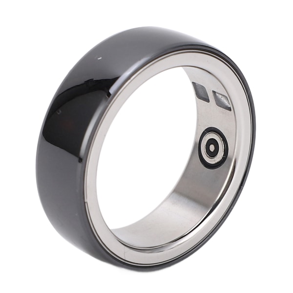 Smart Health Ring Bluetooth Health Tracker Ring Blod Oksygenovervåking Trinntelling Vanntett Oppladbar Bærbar Smart Ring Størrelse 22
