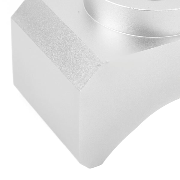 Jekkakseladapter Løftebøyle Bærbar Billet Aluminium Hydraulisk Jekkadapter For Flaskejekk Garasjejekk Sølv