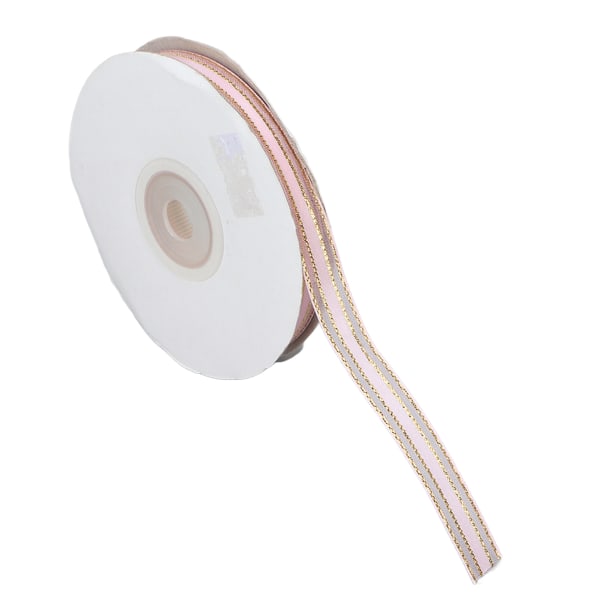 4 STK 9 mm bredde rent satengbånd Fargerike polyester chiffonbånd for gaveinnpakning