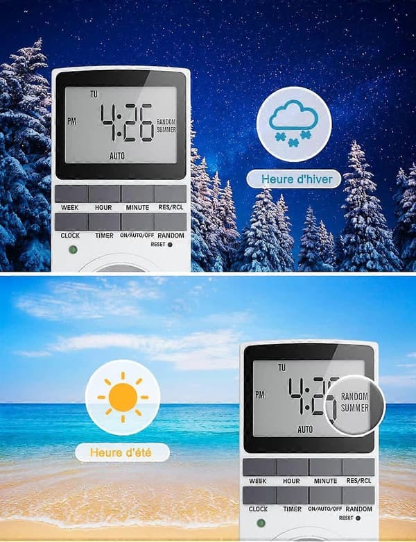 Programmerbar digital timerkontakt, Maxcio numerisk uke-timer