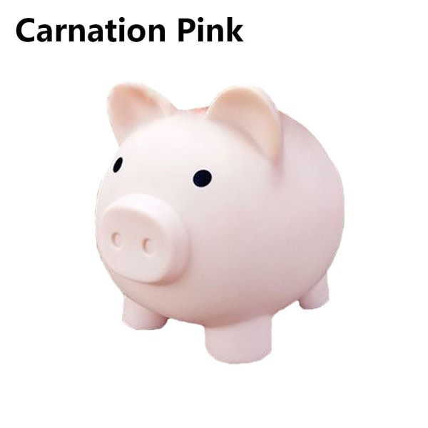 Spargris Spargris Cash Bank nejlika rosa 8x10x9,4cm carnation pink 8x10x9.4cm