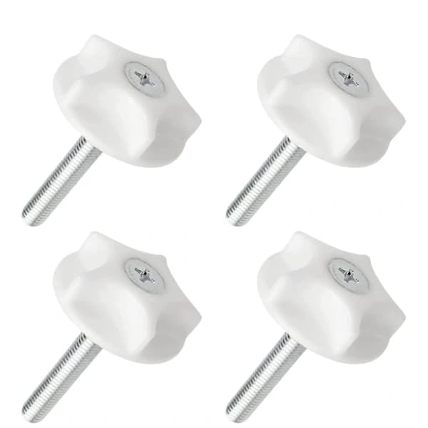 4 Strong Screws and Washers for Sofa Headboard