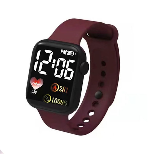 LED elektronisk klocka Digital klocka ROSA