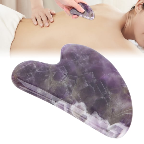 Bærbar Gua Sha Board Akupunkturterapiskrape SPA-massasjeverktøy for hele kroppen