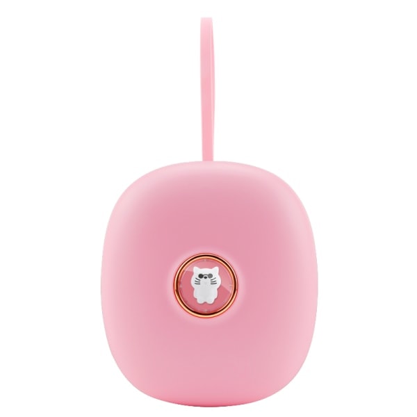 Vibrerande väckarklocka med LED-display, 3 vibrationsintensitetslägen, Rosa