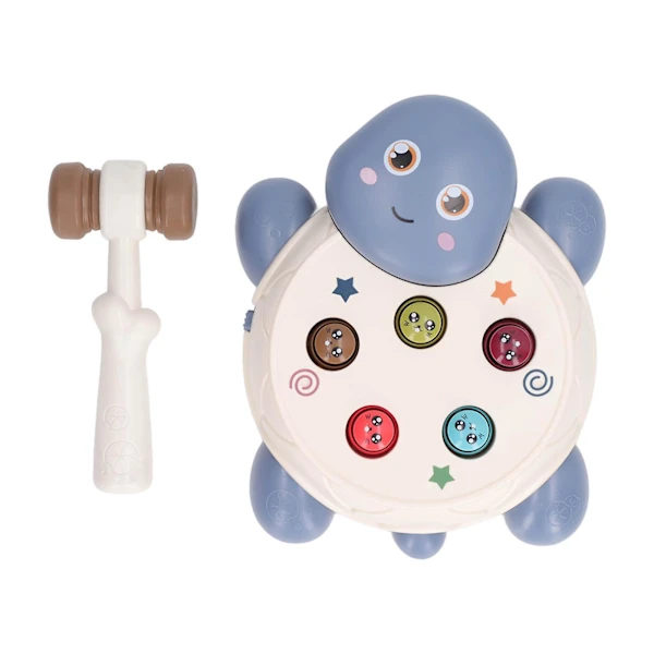 Interactive Pound-a-Mole Game for Fine Motor Skill Development - Educational Cute Animal Shaped Hammer Toy