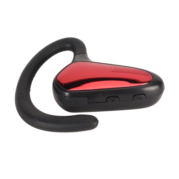 Trådløs Bluetooth-øretelefon beinledning Støyreduksjon Bluetooth 5.1 Ultralight Business-øretelefon Rød