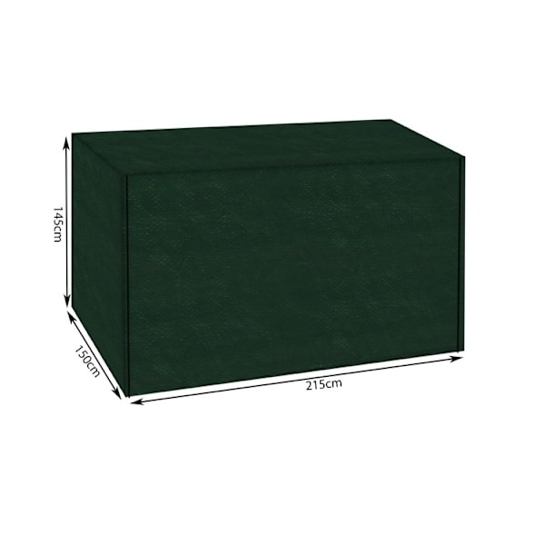 Puutarhakeinun suojus 215x153x145cm PE